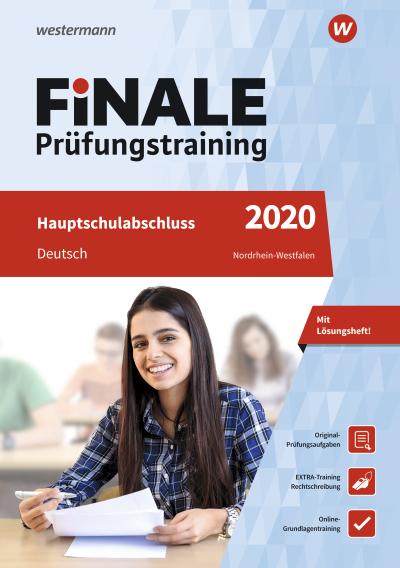 FiNALE Prüfungstraining Hauptschulabschluss Nordrhein-Westfalen: Deutsch 2020 Arbeitsbuch mit Lösungsheft