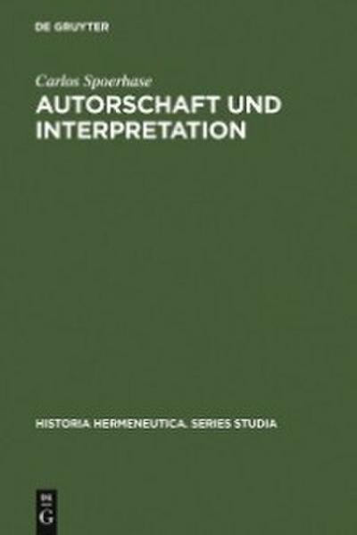 Autorschaft und Interpretation