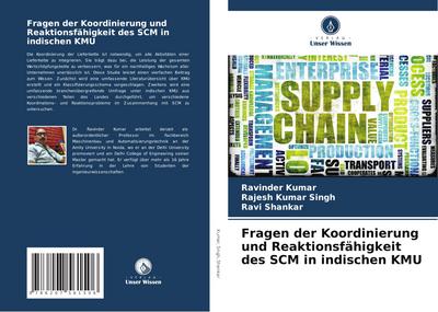 Fragen der Koordinierung und Reaktionsfähigkeit des SCM in indischen KMU