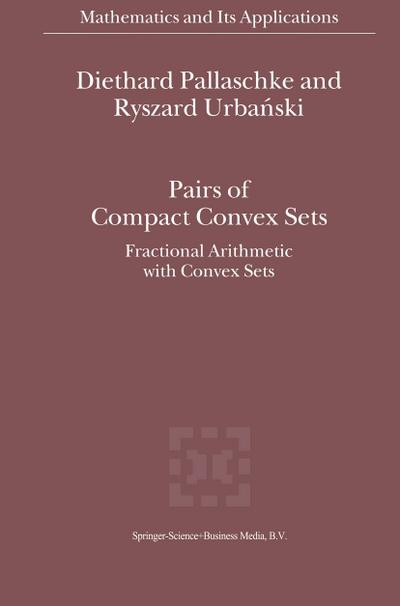 Pairs of Compact Convex Sets