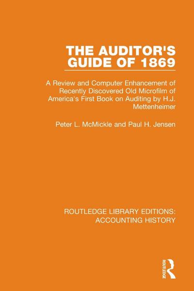 The Auditor’s Guide of 1869