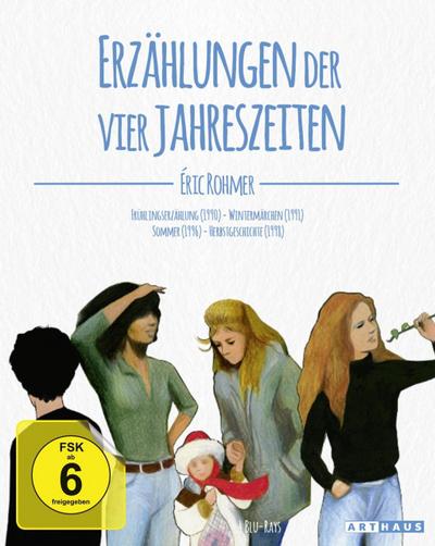 Erzählungen der vier Jahreszeiten (BR) Eric Rohmer, Min: 446/DD/VB  4Disc
