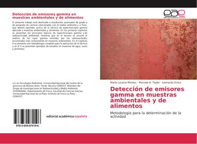 Detección de emisores gamma en muestras ambientales y de alimentos
