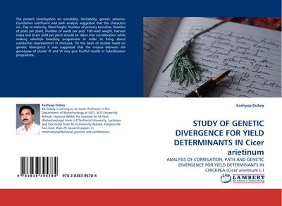 STUDY OF GENETIC DIVERGENCE FOR YIELD DETERMINANTS IN Cicer arietinum
