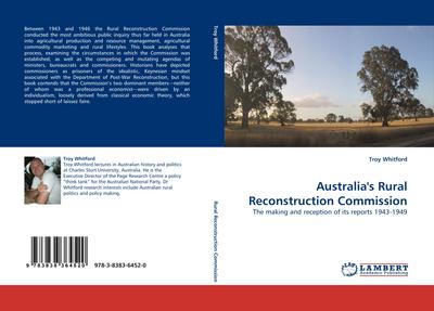 Australia’s Rural Reconstruction Commission