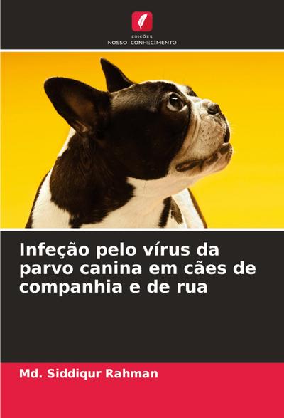 Infeção pelo vírus da parvo canina em cães de companhia e de rua