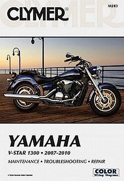 Yamaha V-Star 1300 Series Motorcycle (2007-2010) Service Repair Manual