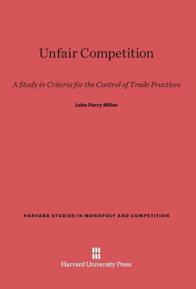 Unfair Competition