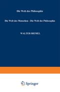 Die Welt des Menschen - Die Welt der Philosophie