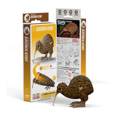 EUGY 3D-Bastelset Brauner Kiwi