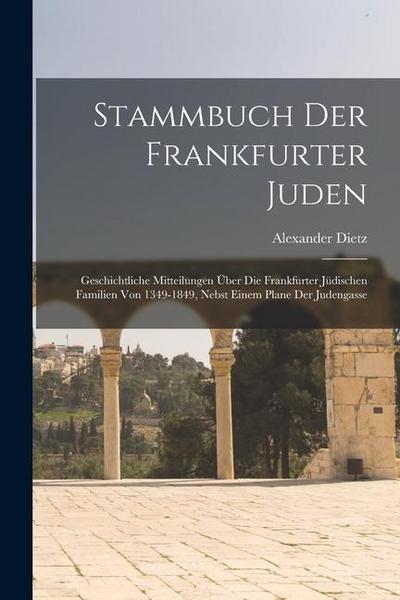 Stammbuch Der Frankfurter Juden