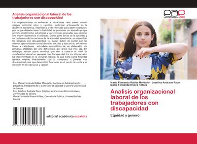 Analisis organizacional laboral de los trabajadores con discapacidad