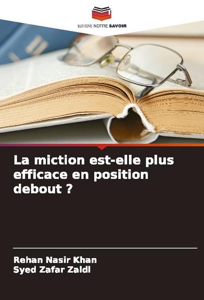 La miction est-elle plus efficace en position debout ?