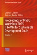 Proceedings of I4SDG Workshop 2025 - IFToMM for Sustainable Development Goals