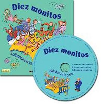 Diez Monitos Saltaban En La Cama