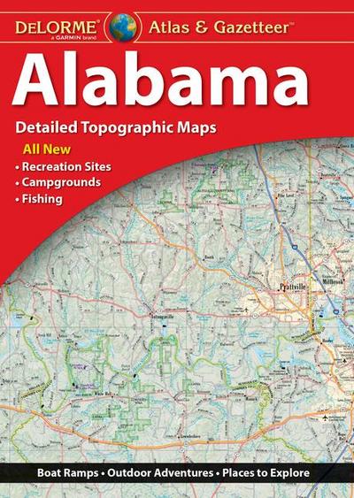 Rand Mcnally: Delorme Atlas & Gazetteer: Alabama