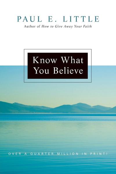 Know What You Believe