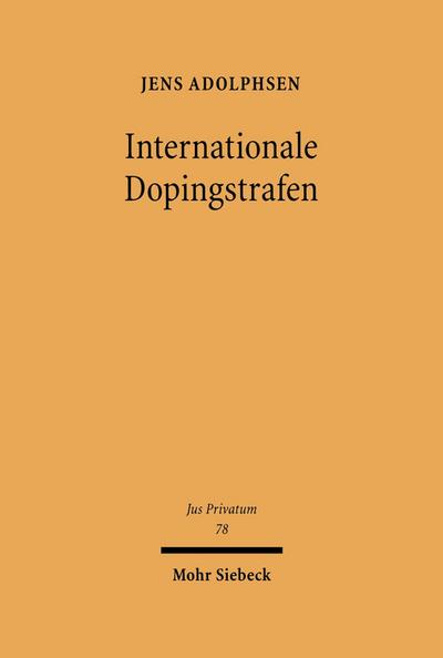 Internationale Dopingstrafen