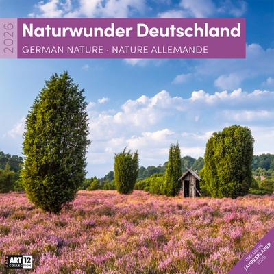 Naturwunder Deutschland Broschürenkalender 2026 - 30x30 - Art12