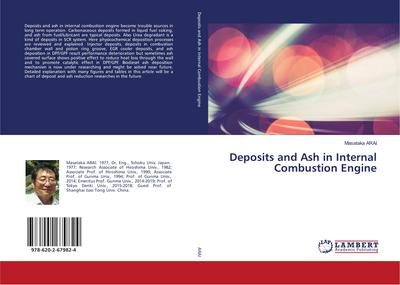 Deposits and Ash in Internal Combustion Engine