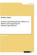 Human-Capital-Management: Abbau von Risiken und Steigerung des Human-Capital-Wertes