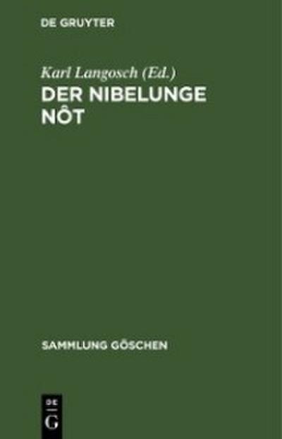 Der Nibelunge Nôt