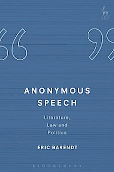 Anonymous Speech