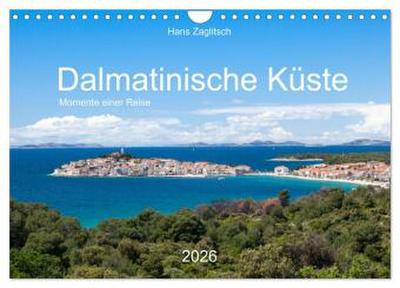 Dalamtinische Küste - Momente einer Reise (Wandkalender 2026 DIN A4 quer), CALVENDO Monatskalender