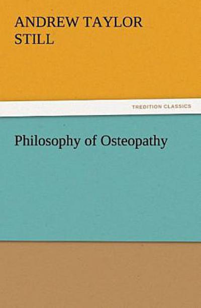 Philosophy of Osteopathy