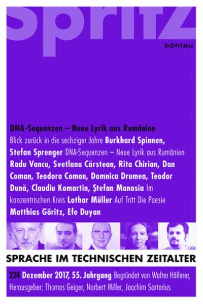 Sprache im technischen Zeitalter DNA-Sequenzen - Neue Lyrik aus Rumänien