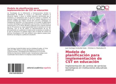 Modelo de planificación para implementación de CST en educación