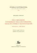 Della religione, considerata nella sua sorgente, nelle sue forme e nei suoi sviluppi. Prefazione – Libro primo