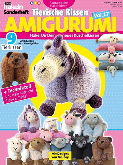 Fantastische Häkel-Ideen Tierische Kissen AMIGURUMI. Tl.17