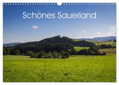 Schönes Sauerland (Wandkalender 2026 DIN A3 quer), CALVENDO Monatskalender