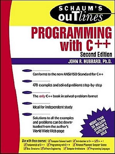 Schaum’s Outline of Programming with C++