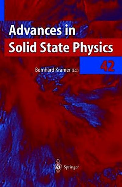 Advances in Solid State Physics