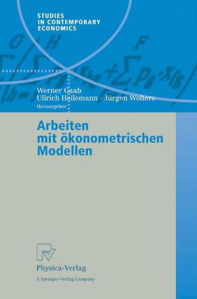 Arbeiten mit ökonometrischen Modellen