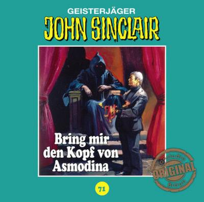 John Sinclair Tonstudio Braun - Bring mir den Kopf von Asmodina, 1 Audio-CD