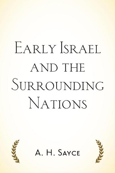 Early Israel and the Surrounding Nations