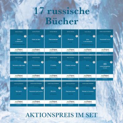 17 russische Bücher (mit kostenlosem Audio-Download-Link), 8 Teile