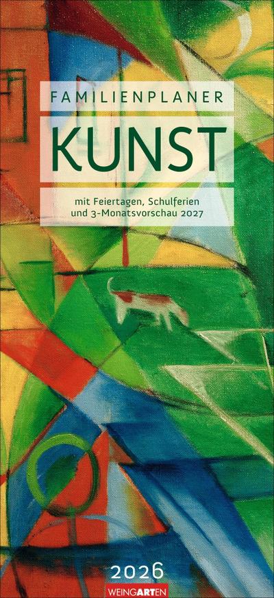 Kunst Familienplaner 2026