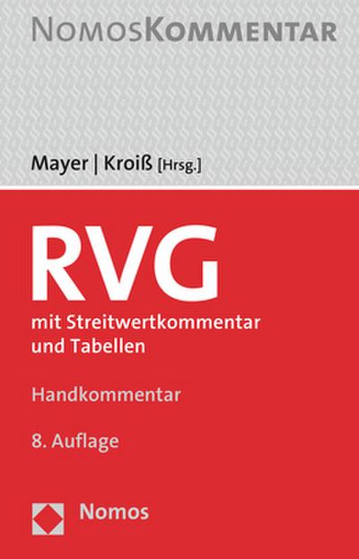 Rechtsanwaltsvergütungsgesetz/RVG