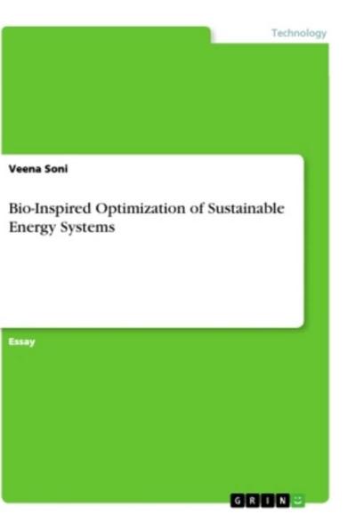Bio-Inspired Optimization of Sustainable Energy Systems