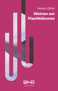Weinen vor Plastikblumen