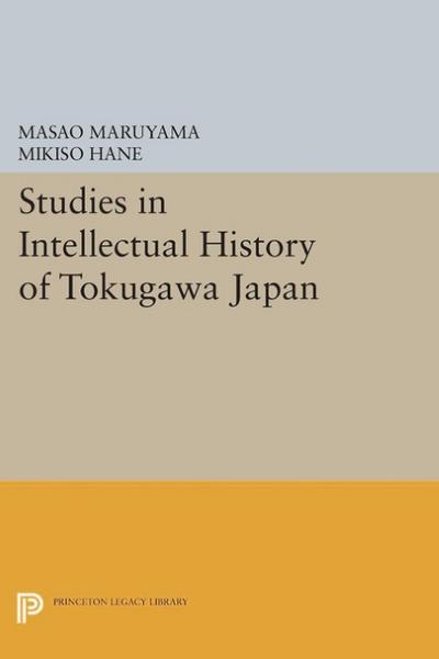 Studies in Intellectual History of Tokugawa Japan