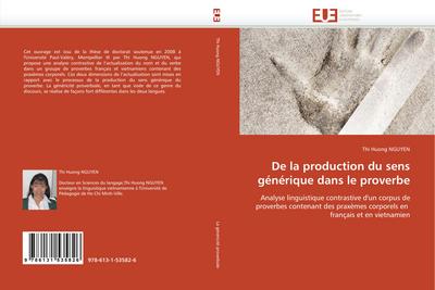 De la production du sens générique dans le proverbe