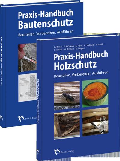 Kombi Praxis-Handbuch Bautenschutz + Praxis-Handbuch Holzschutz