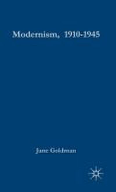 Modernism, 1910-1945