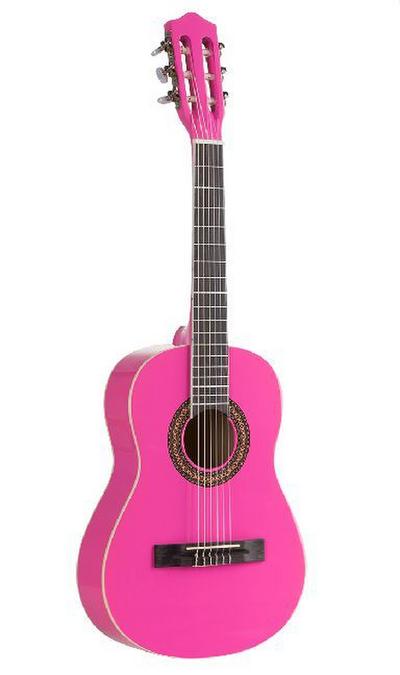 Kindergitarre (1/2) Pink