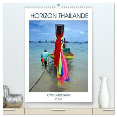 HORIZON THAILANDE  (Calendrier mural 2026 DIN A2 horizontal) calendrier de bureau